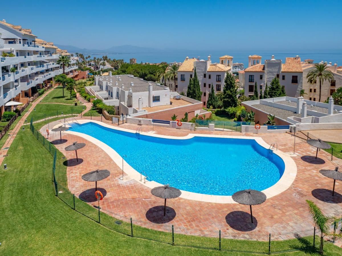 2307-Amazing 2Bedrooms Sea View Pool View Manilva Extérieur photo